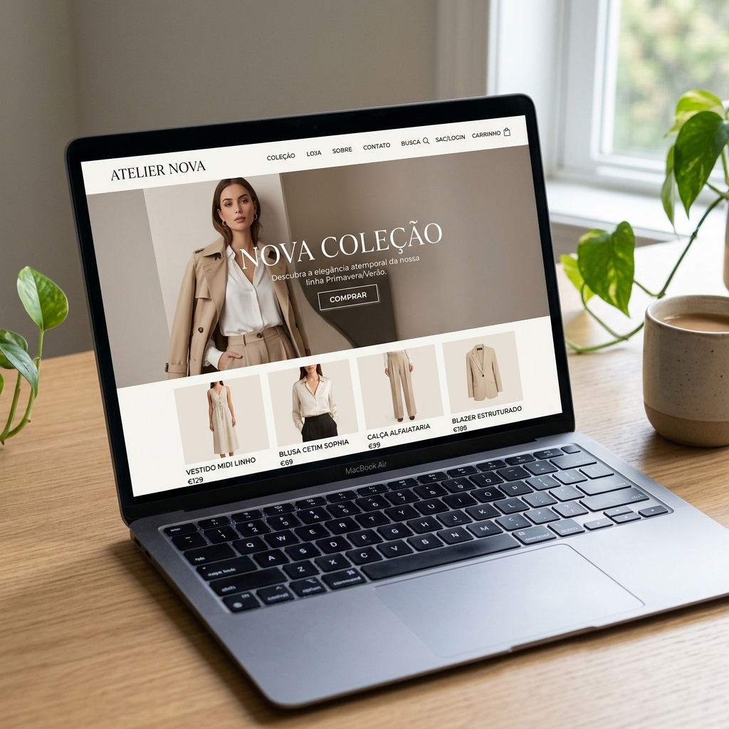 Mockup Loja Virtual